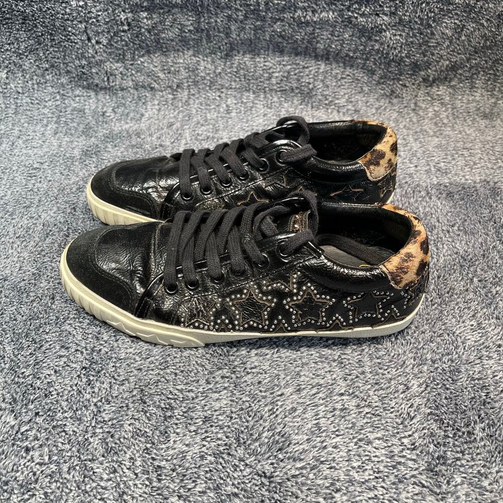 Ash Majestic Black Silver Star Shoes Size 35 UK 5.5 US Women’s